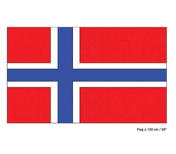 drapeau norvïge 90x150 cm