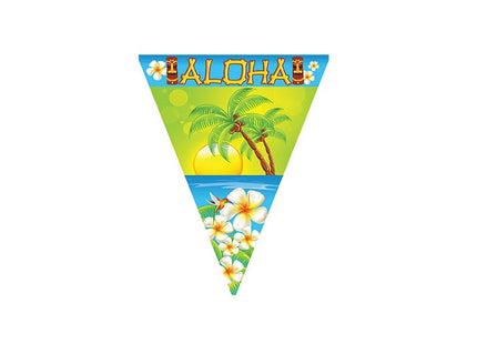 guirlande 10 fanions aloha océan 5m