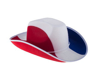 chapeau cowboy feutrine france avec corde