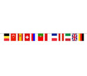 guirlande 12 fanions drapeaux europe 5m