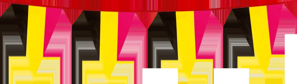 Guirlande fanions drapeau Belgique