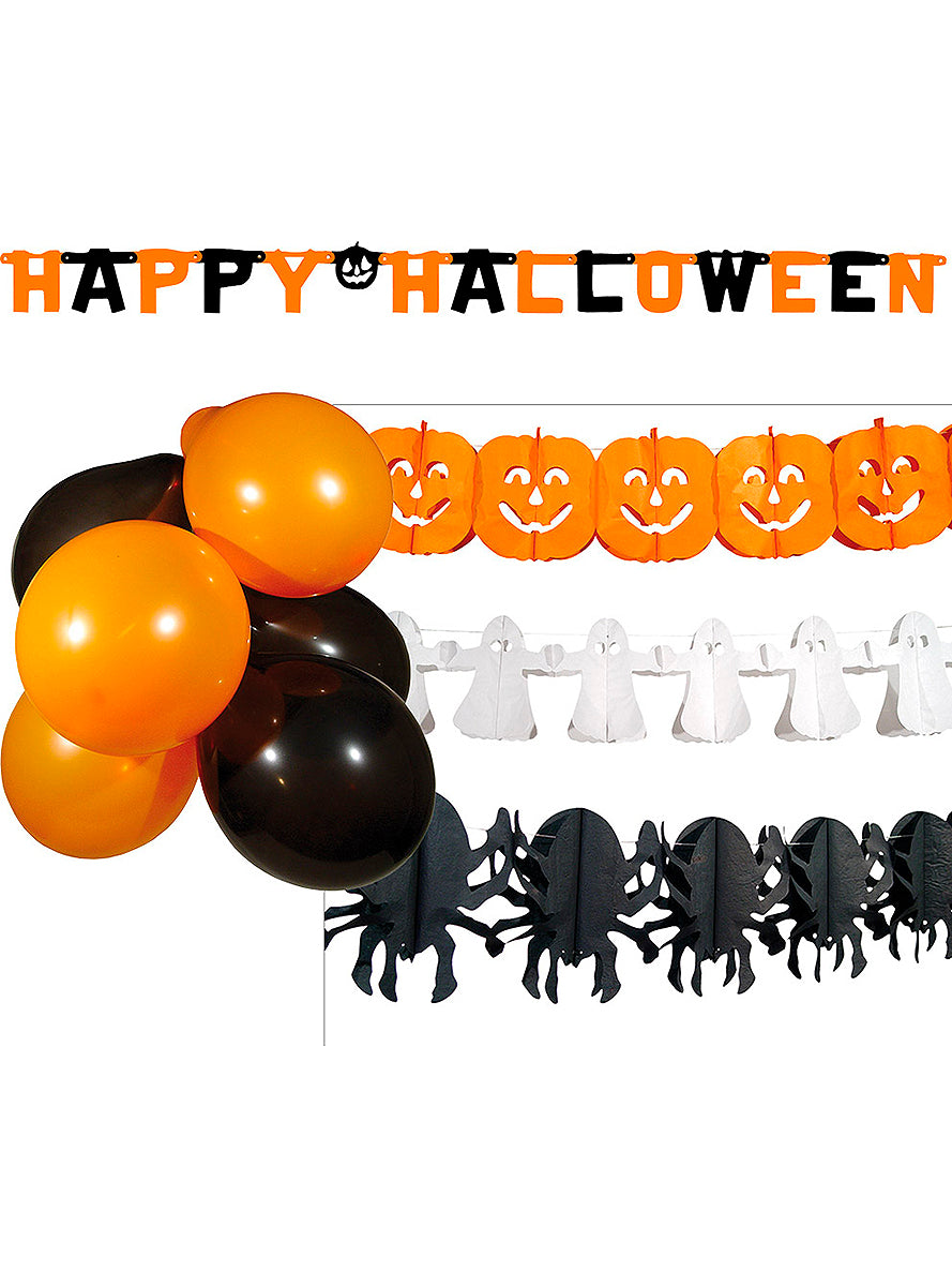 Kit de décoration fête d'Halloween