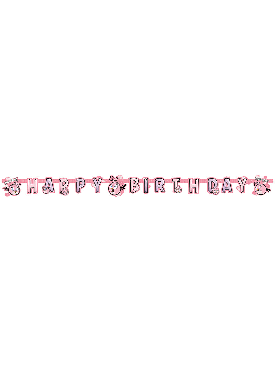 Guirlande Anniversaire Stella Angry Birds
