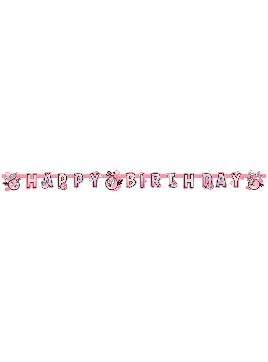 Guirlande Anniversaire Stella Angry Birds