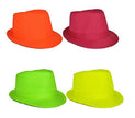 chapeau tribly fluo jaune adulte