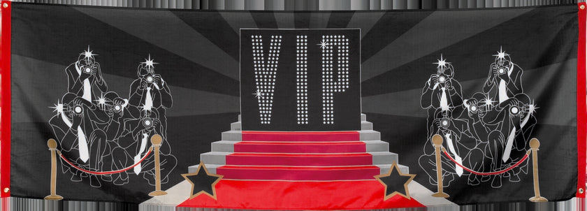 Banderole fête VIP - Elegant Collection