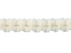 guirlande papier twist blanc 3.6m