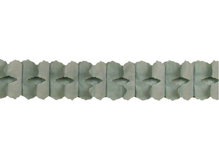 guirlande papier twist gris bleu 3.6m