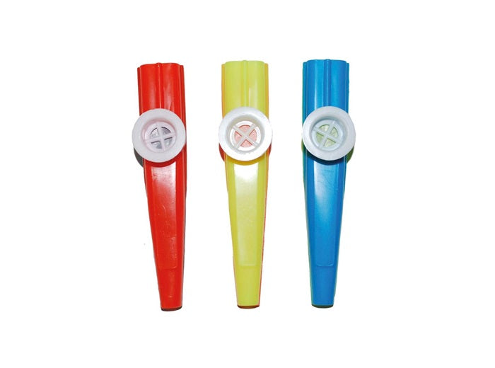 lot de 3 sifflets kazoo 12cm
