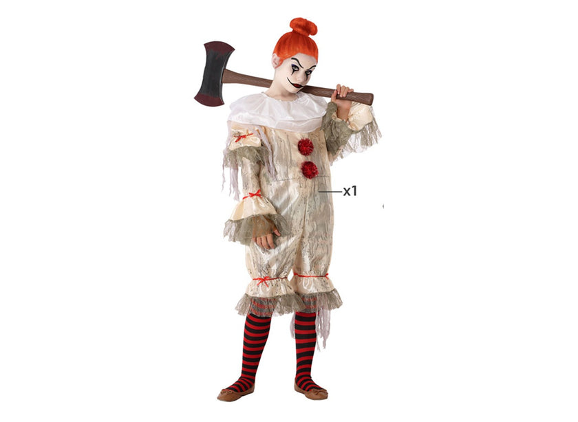 déguisement de clown démoniaque fille 1pcs