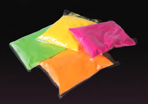 sachet de poudre holi orange 500gr