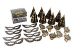 lot de cotillons let''s party ! pour 8 personnes 24pcs
