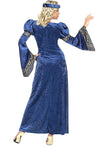 Déguisement renaissance bleu femme