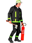 Déguisement pompier homme