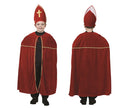 cape & mitre de saint nicolas enfant taille unique