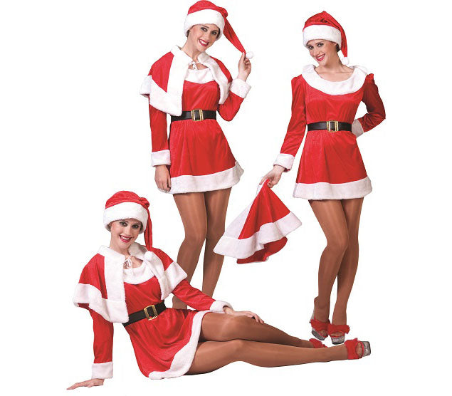 déguisement mère noël santa femme