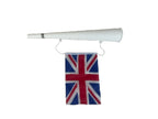 trompette avec drapeau royaume uni 36cm