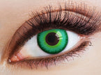 lentilles de contact sirne elfe cosplay vert 12 mois