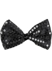 Noeud papillon nouvel an noir adulte