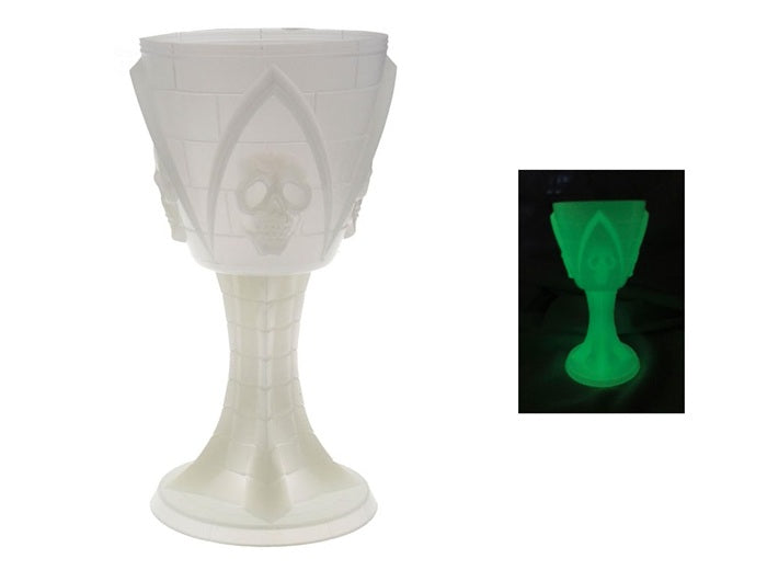 coupe gobelet motif crne gothique gid fluorescente 19cm