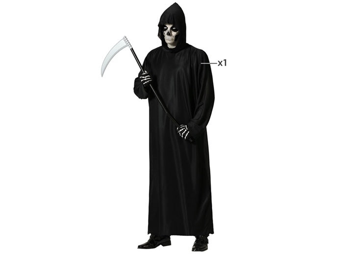 déguisement de démon ténébreux noir homme 1pcs