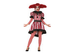 déguisement de clown diabolique 2pcs femme