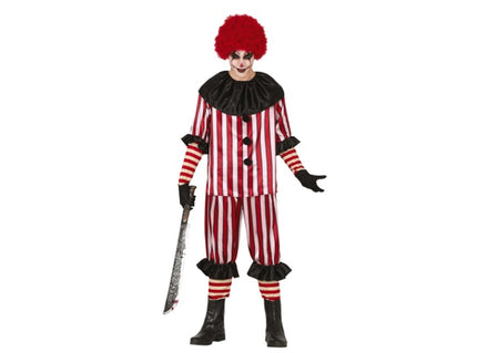 déguisement de clown diabolique 3pcs homme