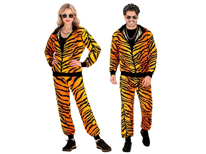 déguisement survêtement motif tigre adulte