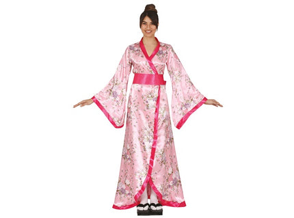 déguisement kimono rose 2pcs femme