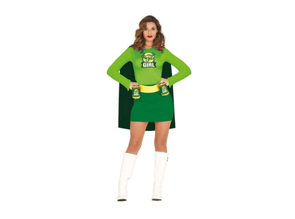 déguisement gag humour miss mojito vert 3pcs femme