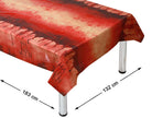 nappe sanglante motif halloween en plastique 183x132cm