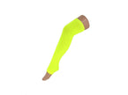 paire de jambière néon fluo jaune 60cm