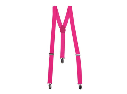 bretelles fluo néon pink