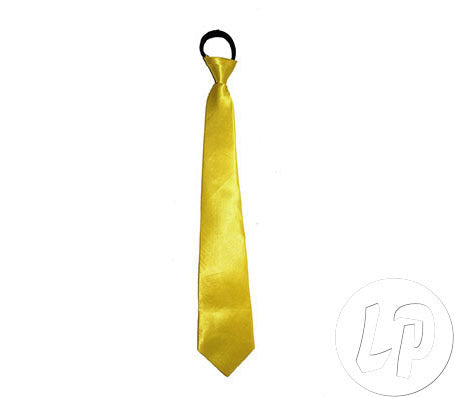 cravate fluo jaune