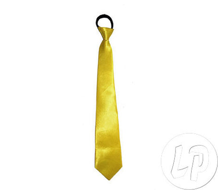 cravate fluo jaune