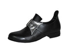 paire de chaussures homme noir & argent pointure 40-41