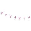 GUIRLANDE FLAMANTS ROSES LUMINEUSE