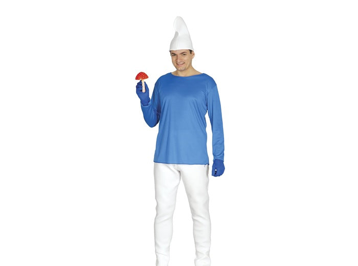 costume de schtroumpf homme 3pcs