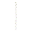 SET 10 PAILLES BLANCHES BABY SWAN