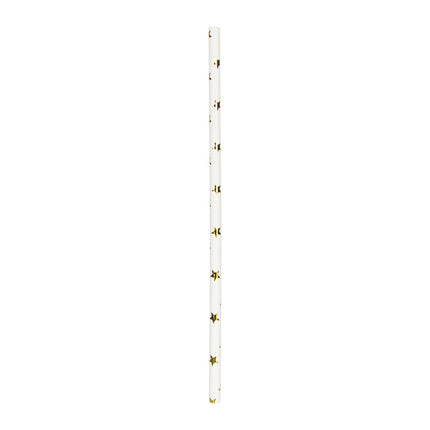 SET 10 PAILLES BLANCHES BABY SWAN