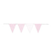 GUIRLANDE 12 FANIONS SWEET ROSE 3M