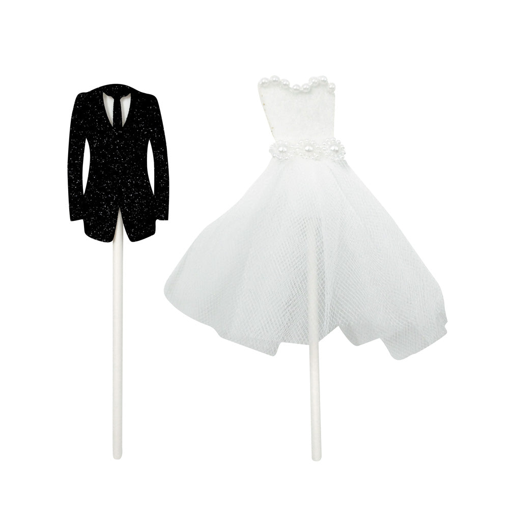CAKE TOPPER COUPLE DE MARIES