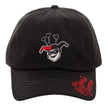 Casquette Harley Quinn noire