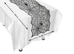chemin de table dentelles toile d'araignée 180x46cm