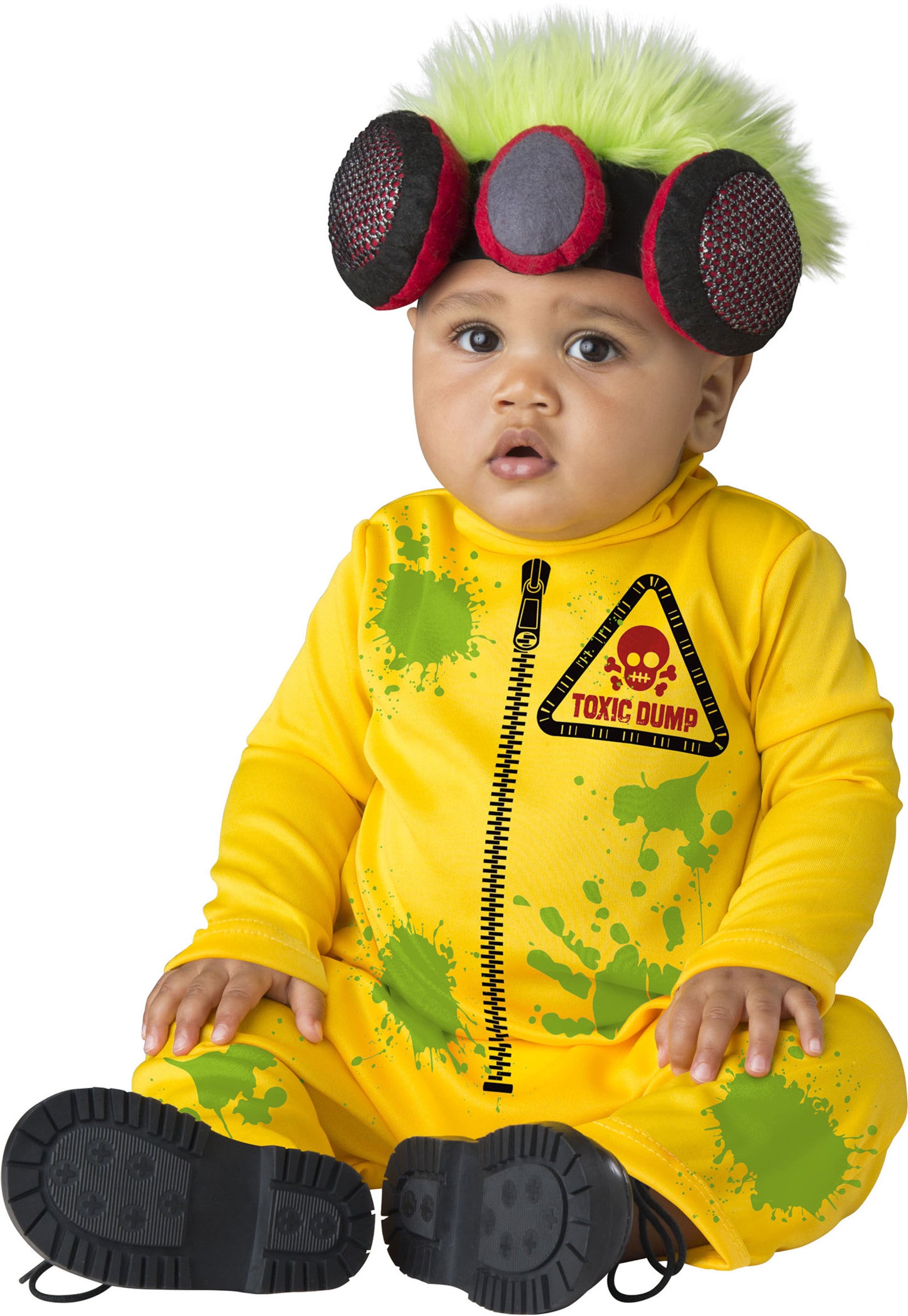 Déguisement homme radioactif pour bébé