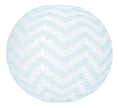 LANTERNE CHEVRONS BLEUS 35CM