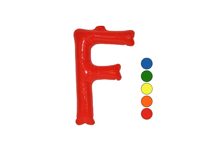 'f'' lettre gonflable 35cm
