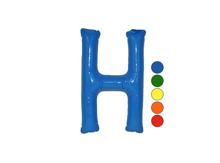 'h'' lettre gonflable 35cm
