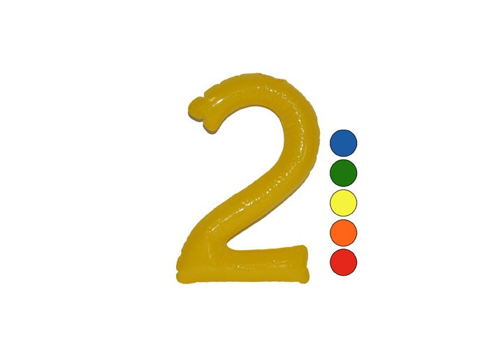 '2'' chiffre gonflable 35cm