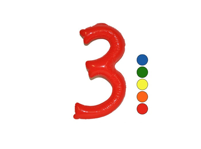 '3'' chiffre gonflable 35cm